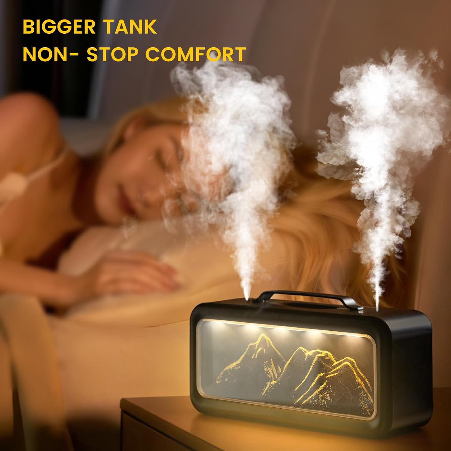 Humidifier Nursery Quiet - Nouveaux Humidificateurs Compacts 2026 Améliorés pour