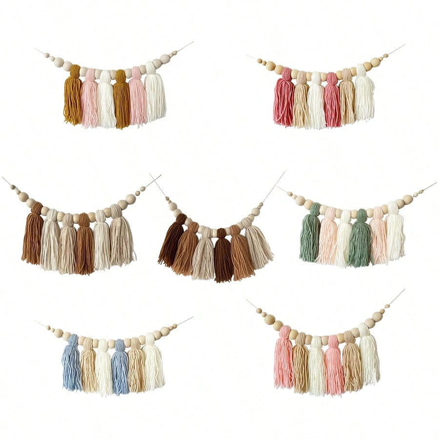 Baby Nursery Garland - Guirlande de pampilles en coton style