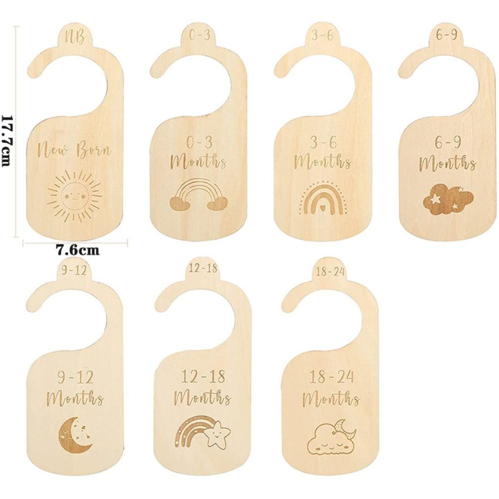 Baby Nursery Labels - 7/8 pièces de séparateurs de placard