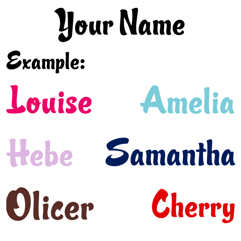 Baby Nursery Labels - Autocollant mural en vinyle personnalisé avec
