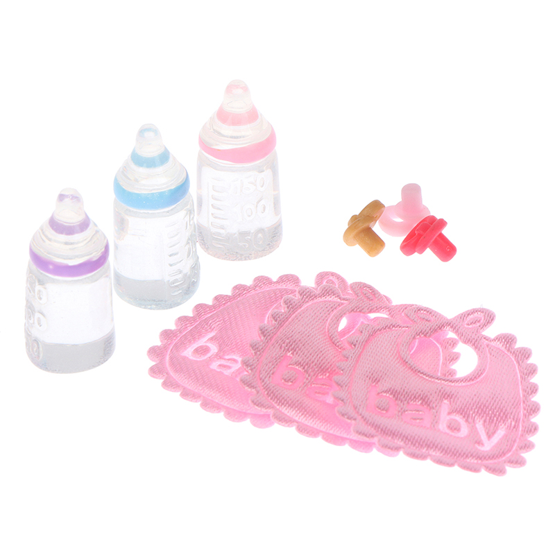 Baby Nursery Items - Ensemble de bavoirs miniatures pour maison