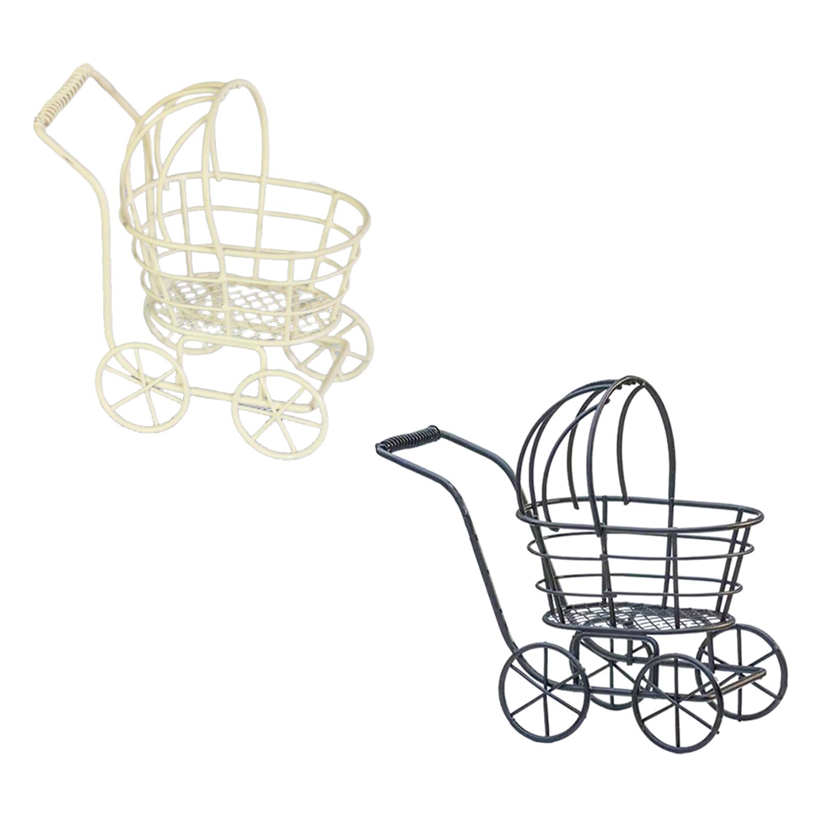 Baby Nursery Layout - Poussette pour poupée à l'échelle 1:12,