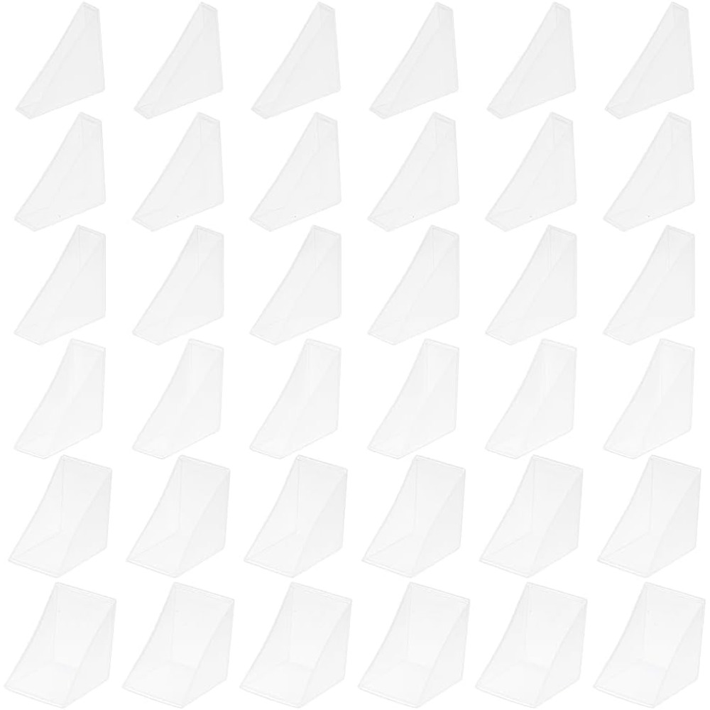 Corner Guard Foam - Protecteur triangulaire en plastique translucide, 36