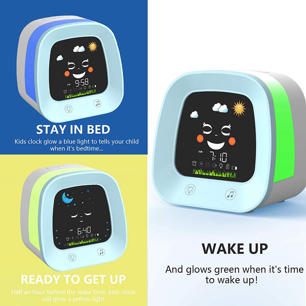Réveil A68P-1, réveil pour enf - Sound Sleep Trainer Clock avis et prix