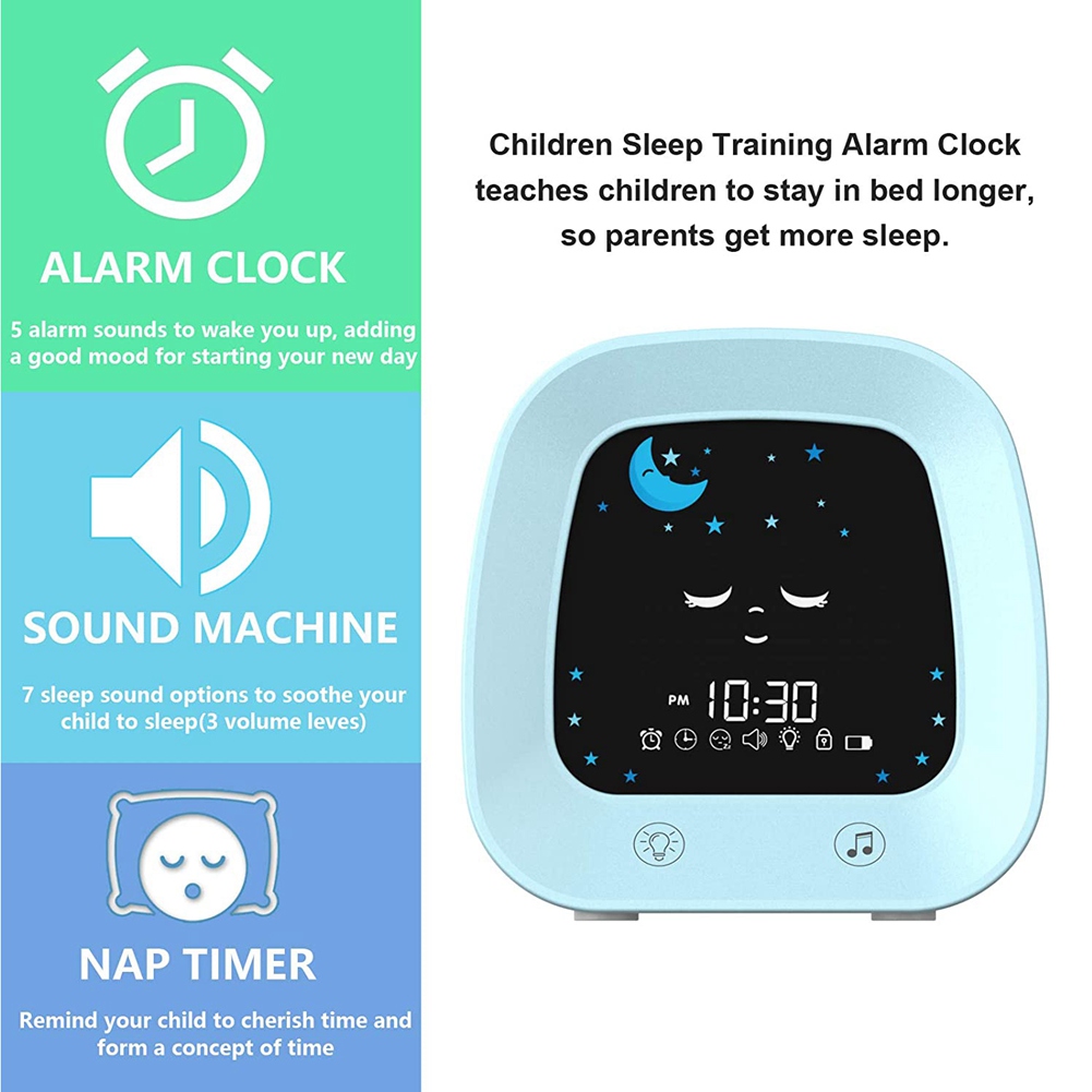 Réveil A23E-1 pour enfants, ho - Sound Sleep Trainer Clock avis et prix