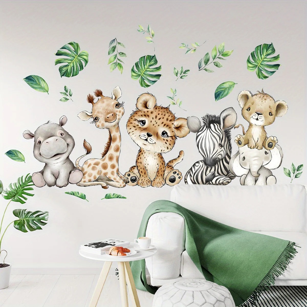 1PC dessin animé mignon hippop - Baby Nursery Labels avis et prix