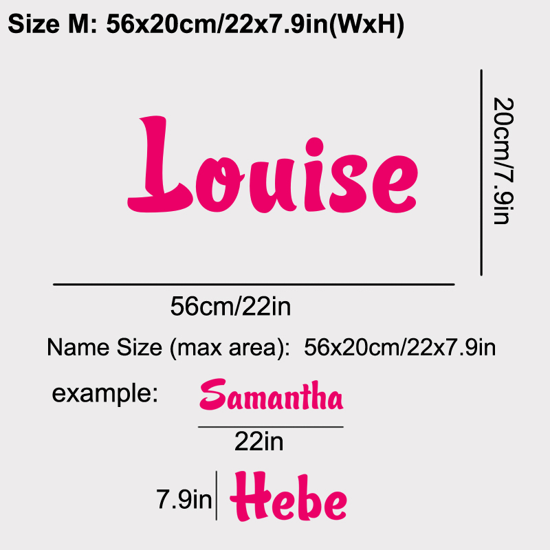 Autocollant mural en vinyle pe - Baby Nursery Labels avis et prix