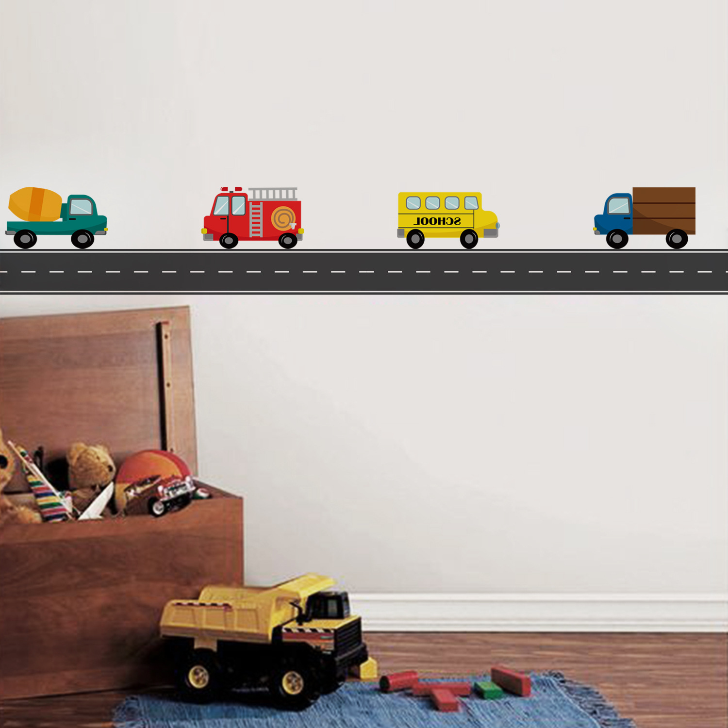 Dessin animé enfants Transport - Baby Nursery Labels avis et prix