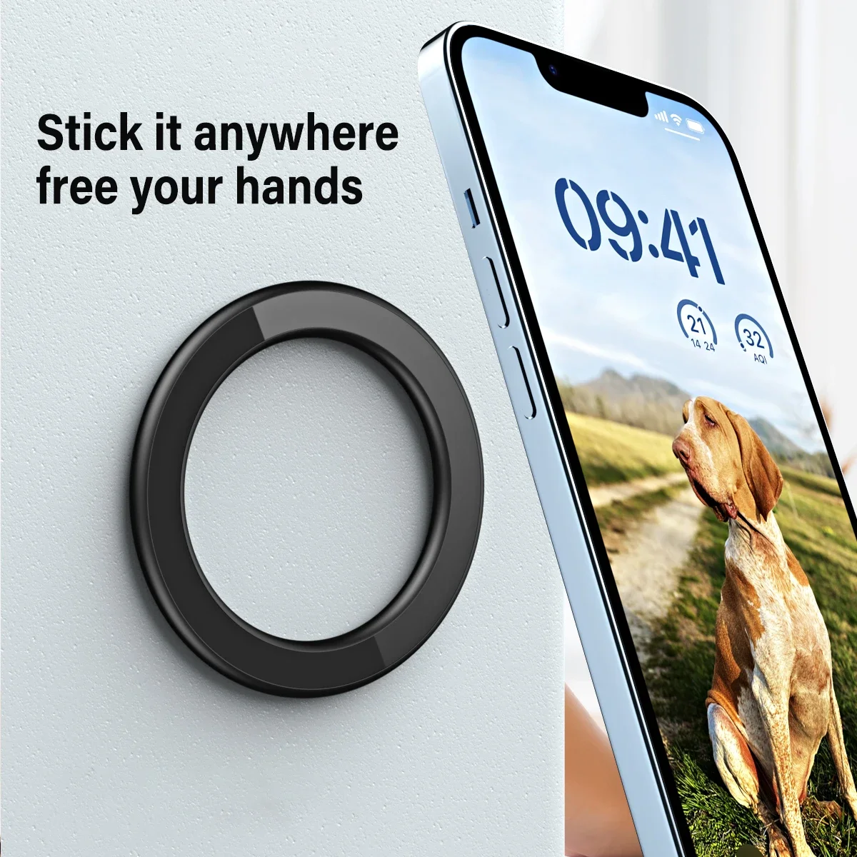 Support magnétique adhésif pou - Mobile Hanger Arm avis et prix