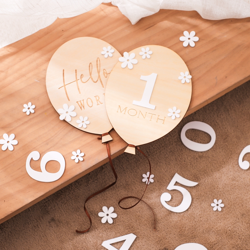 Cartes de jalon en bois pour b - Milestone Card Set avis et prix