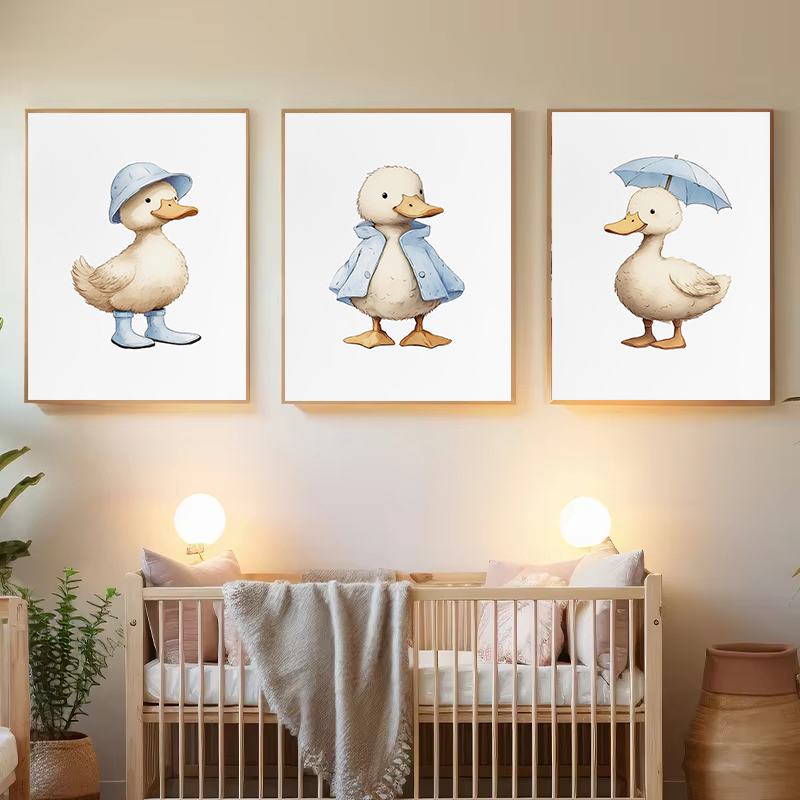 Affiche murale en toile pour c - Baby Nursery Yellow avis et prix