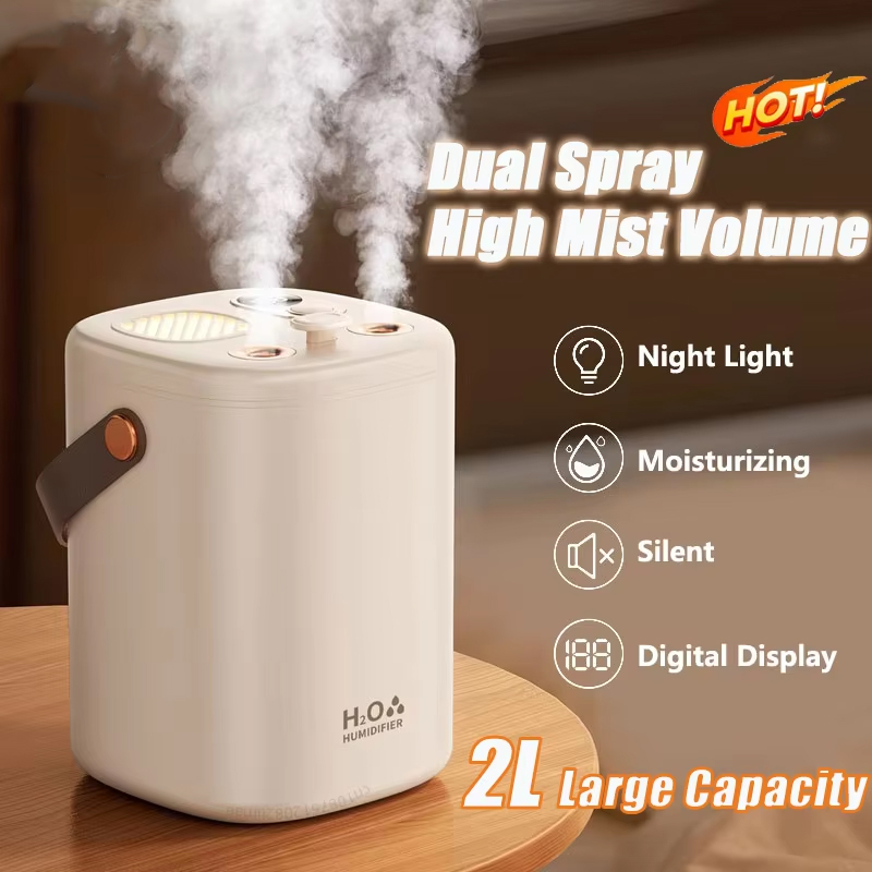 Humidificateur ultrasonique 2L - Humidifier Nursery Quiet avis et prix