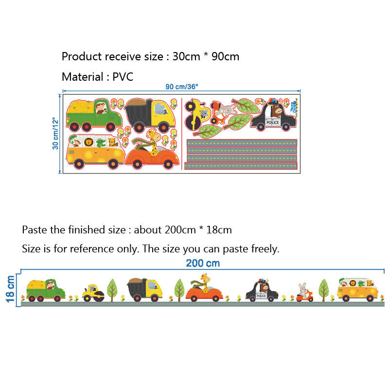 Autocollants Muraux de Voiture - Baby Nursery Labels avis et prix