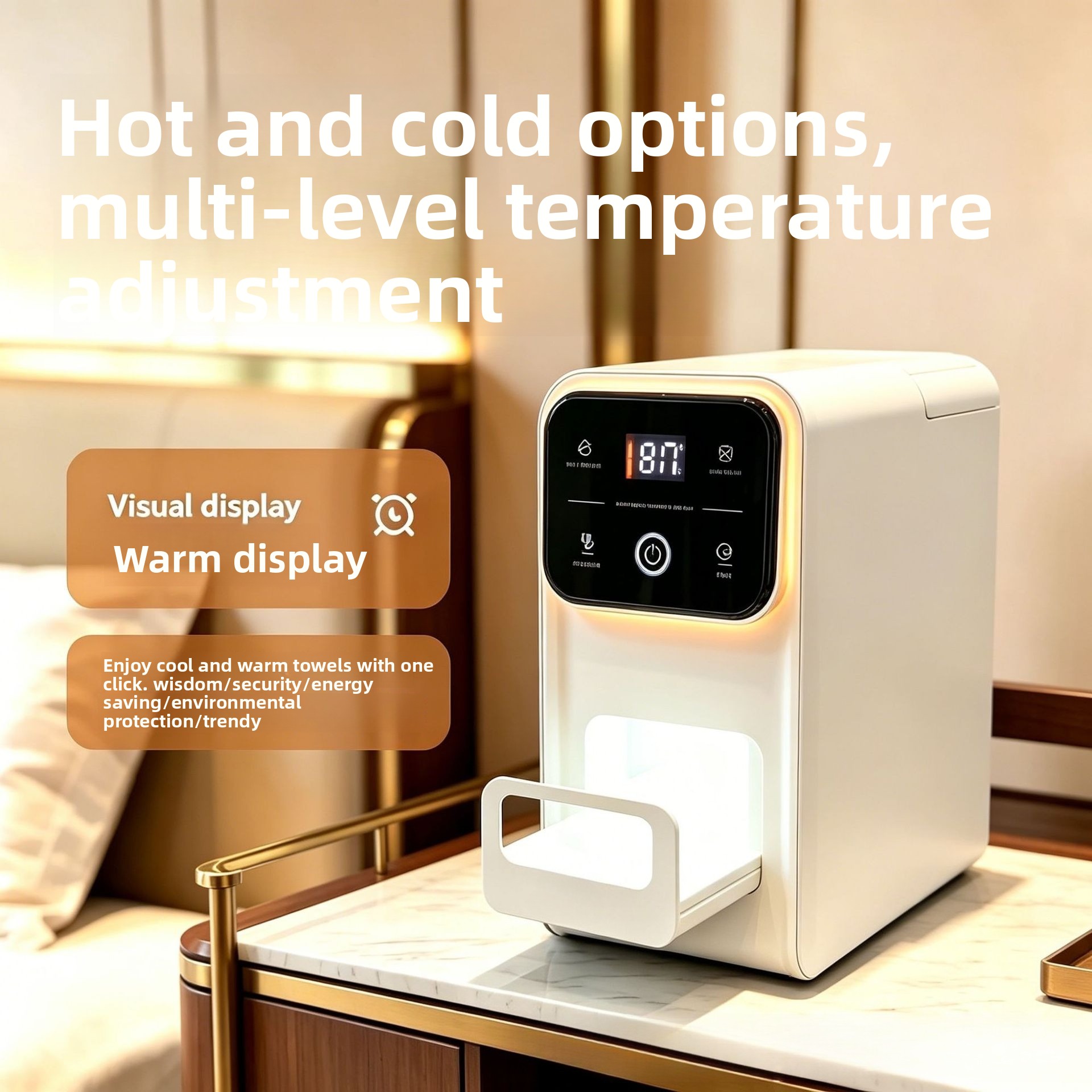 Chauffe-lingettes intelligent  - Baby Nursery Heater avis et prix