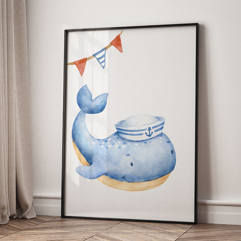 Affiches et impressions nautiq - Baby Nursery Modern avis et prix