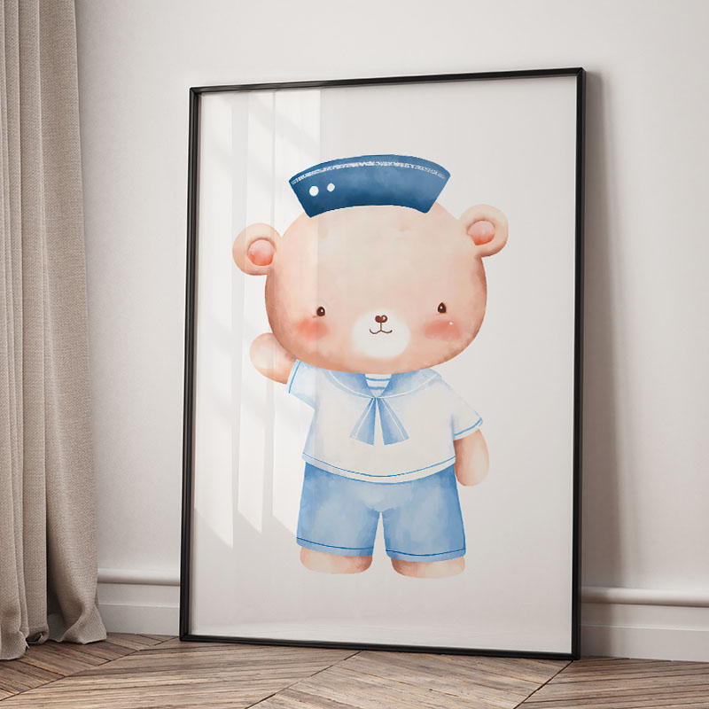 Affiches et impressions nautiq - Baby Nursery Modern avis et prix