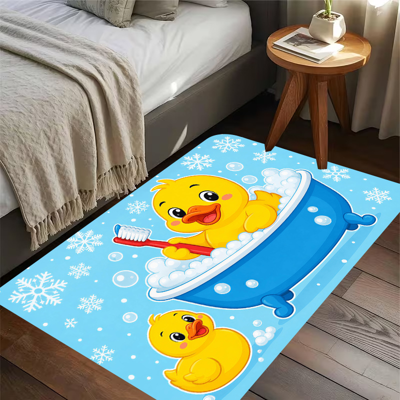 Tapis de bain en flanelle avec - Baby Nursery Yellow avis et prix