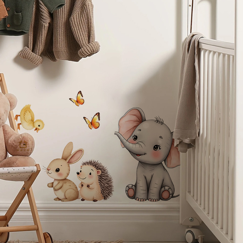 Autocollant mural d'animal de  - Baby Nursery Labels avis et prix
