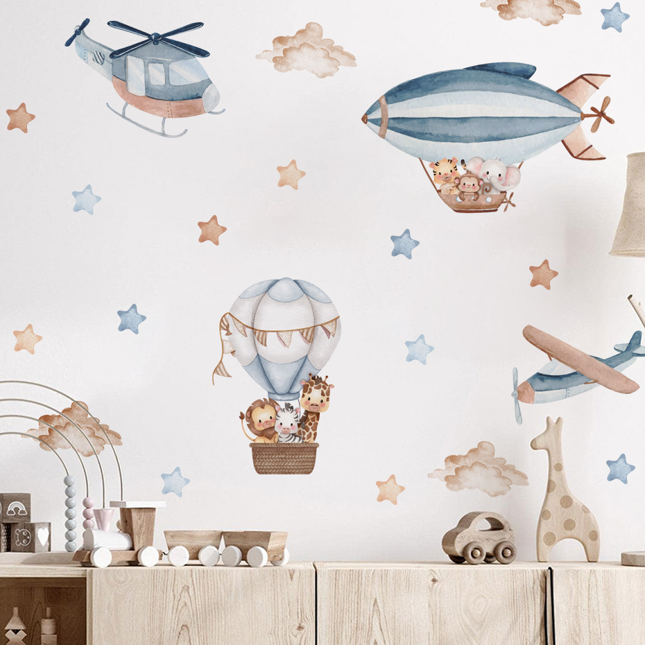 Autocollants muraux animaux aq - Baby Nursery Labels avis et prix