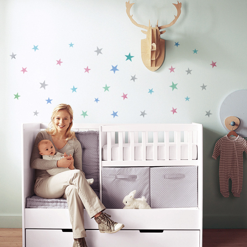 Autocollant mural étoiles pour - Baby Nursery Modern avis et prix