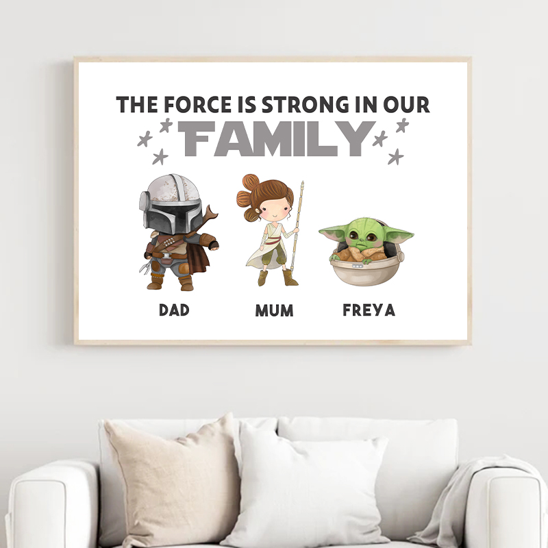 Affiche de personnage de Yoda  - Baby Yoda Nursery avis et prix