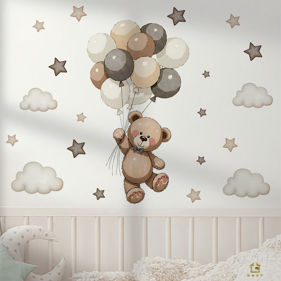 Adorables autocollants muraux  - Baby Nursery Labels avis et prix