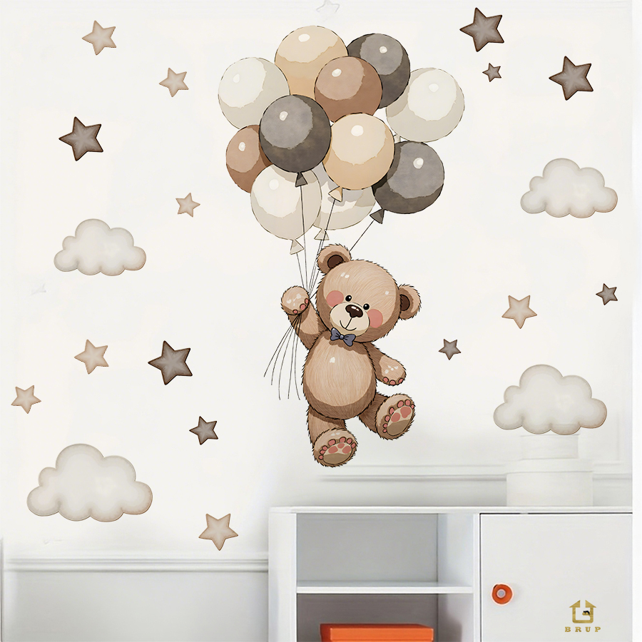 Adorables autocollants muraux  - Baby Nursery Labels avis et prix