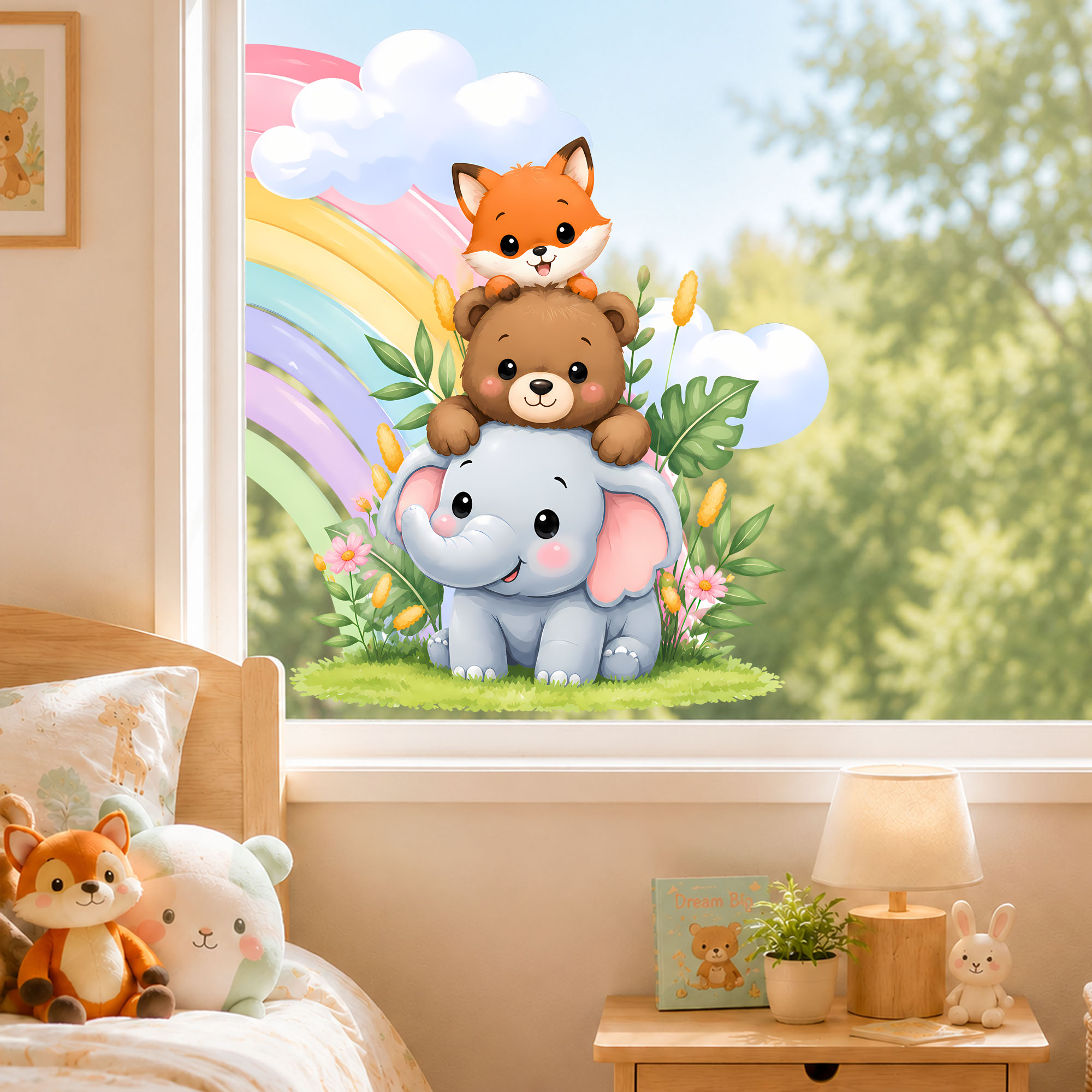 Film adhésif statique pour fen - Baby Nursery Labels avis et prix