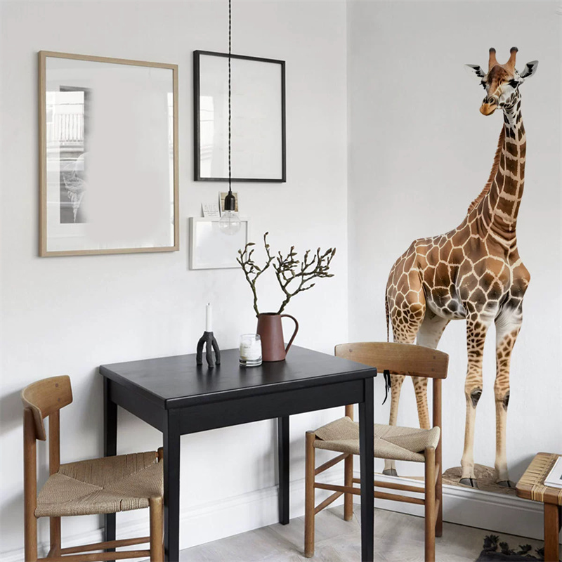 Grand autocollant girafe anima - Baby Nursery Labels avis et prix