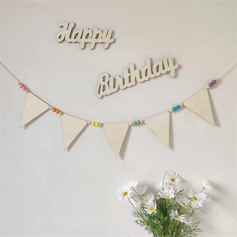 Guirxiété murale triangulaire  - Baby Nursery Garland avis et prix